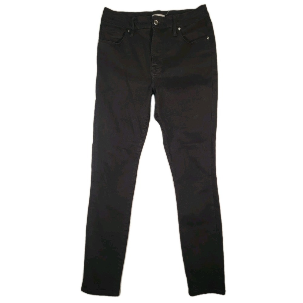 Good American Good Legs Skinny Jeans Black High Rise Size 8 / 29